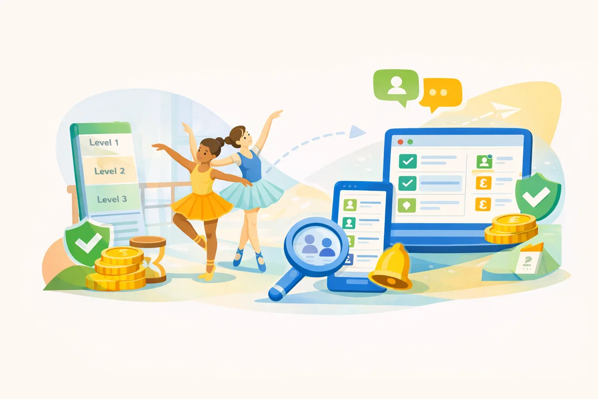 Dance class booking system: what to look for guide preview