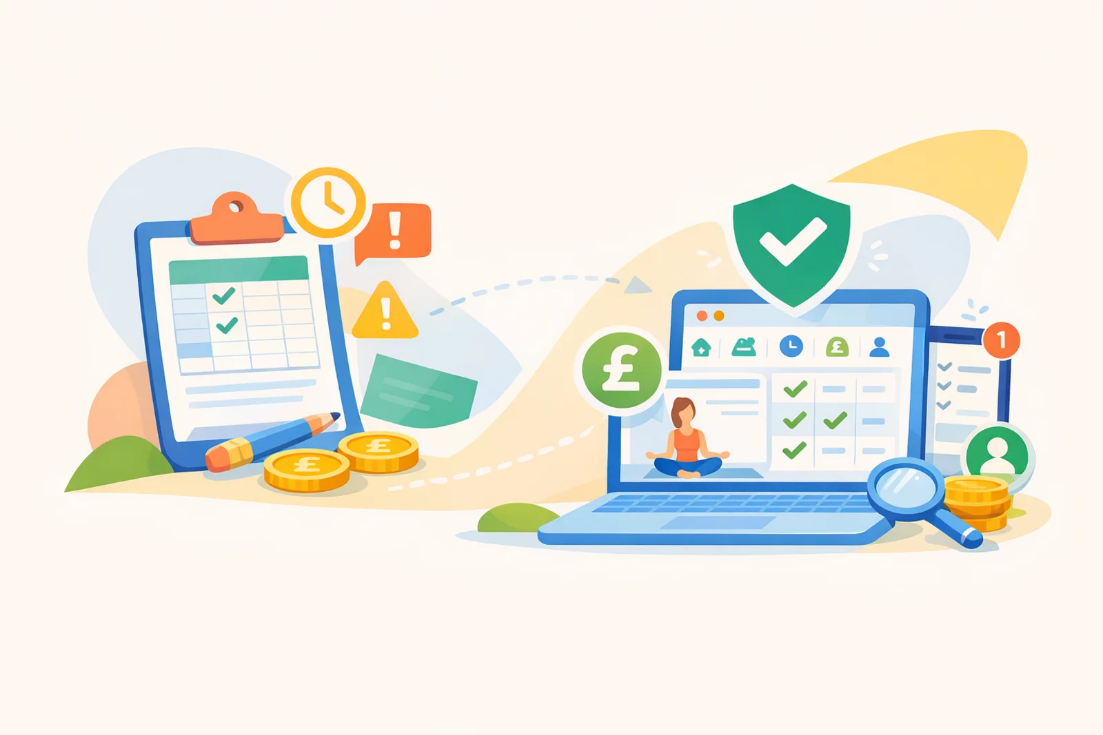 Yoga class booking system vs spreadsheets guide preview